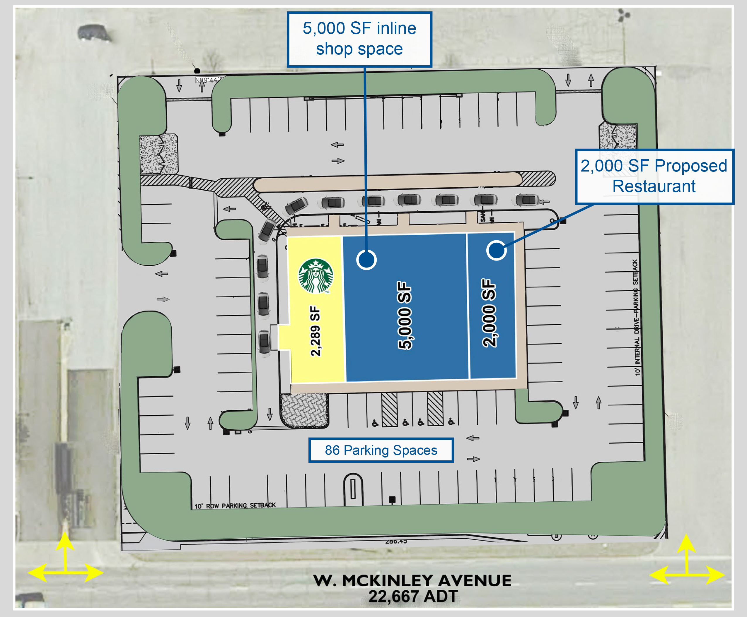 New Construction Small Shops For Lease Veritas